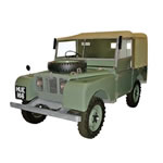 Land Rover HUE 166 1948