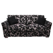 Langley large sofa, black