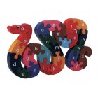 Lanka Kade Rubberwood Snake A-Z Jigsaw