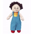 Lanka Kade Soft Doll Boy - White With Dark Hair