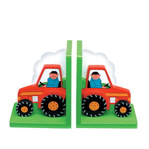 Tractor Bookends