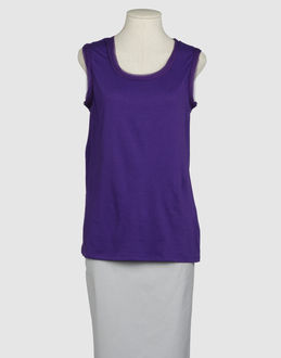 LANVIN TOPWEAR Sleeveless t-shirts WOMEN on YOOX.COM