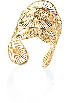 Gold cuff