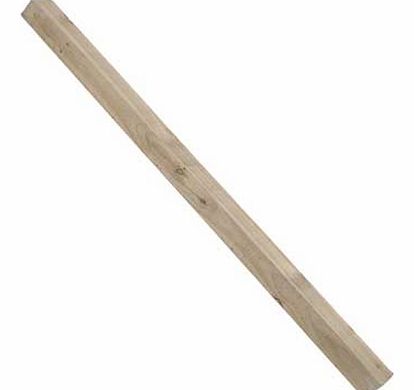Larchlap Sawn Post 240cm x 7.5cm - Pack of 4
