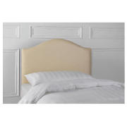 4Ft6Inch Faux Leather Headboard, Cream
