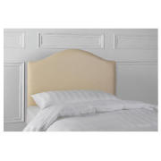 Laredo 4Ft6Inch Faux Leather Headboard, Cream
