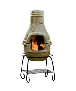 Large Clay Chiminea