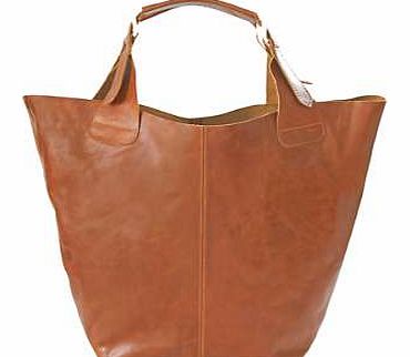 Large Leather Bucket Bag
