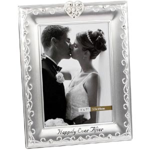 Large Portrait Happily Ever After Photo Frame