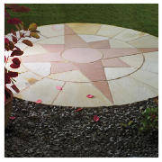 Large Star Circle patio kit 2.4m