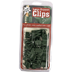 Support Clips x 21 Green