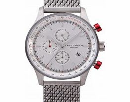 Lars Larsen Mens Storm Steel Mesh Watch