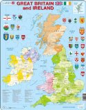 Larsen Jigsaw Map of Counties of Great Britain and Ireland