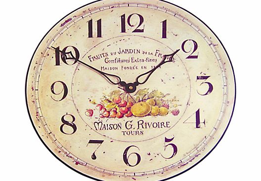 Maison Wall Clock, Cream, Dia.36cm