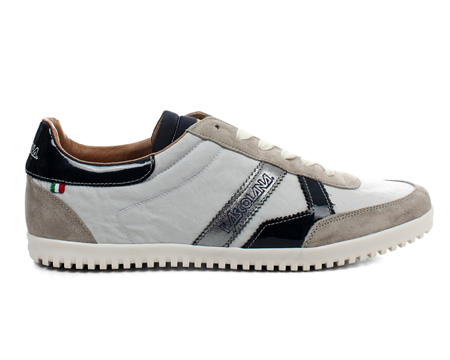 L`Ascolana LAscolana Torneo Bianco Mesh Trainers