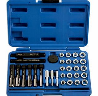 Laser 5206 Glow Plug Thread Repair Kit for Alloy (31 Pieces)