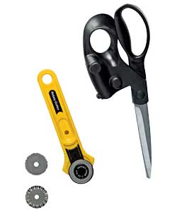 Laser Guided Scissors and Rotary Cutter