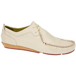 Last Male Verwood Leather Upper Leather Lining Casual in Off White