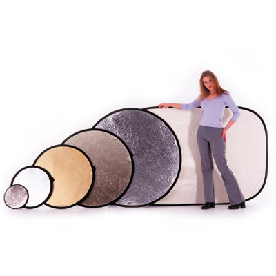 Lastolite 75cm Reflector Silver/White