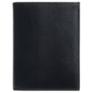 Premium Leather Credit Card Case, Black