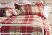 Laura Ashley BUXTON CHECK DOUBLE DUVET COVER