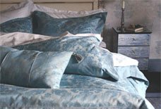 Laura Ashley DAMASK DOUBLE DUVET COVER