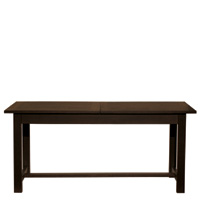 MILTON DARK DINING TABLE