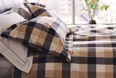Laura Ashley MITFORD CHECK DOUBLE DUVET COVER
