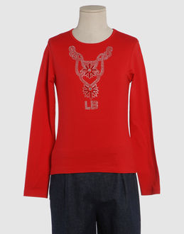 LAURA BIAGIOTTI DOLLS TOP WEAR Long sleeve t-shirts GIRLS on YOOX.COM