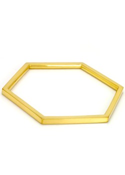 Promise Silver and Gold Plated Bangle By Laura