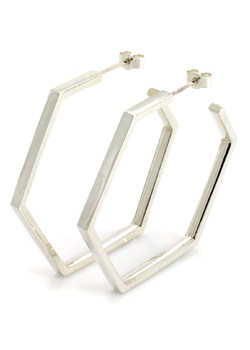 Promise Silver Hoop Earrings By Laura Gravestock