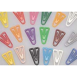 Assorted Plastic Paper Clip 60mm Assorted