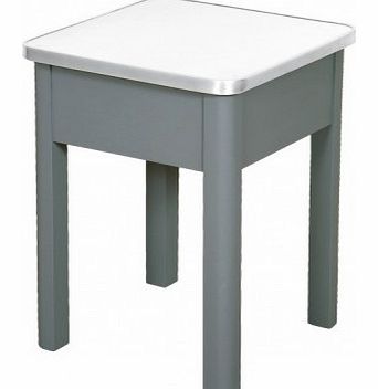 Laurette Aluminium Stool - Dark Grey `One size