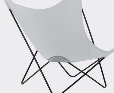 Laurette Butterfly Chair - Light Grey `One size