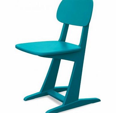 Laurette Chair on skates - canary blue `One size