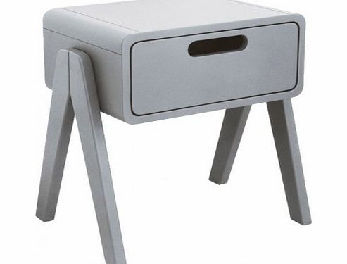 Laurette Little Robot bedside table - light grey `One size