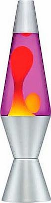 14.5in Classic Yellow/Purple Lavalamp