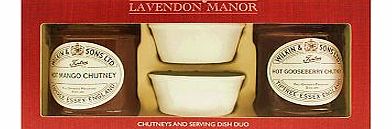 Lavendon Manor Chutneys and Serving Dish Duo