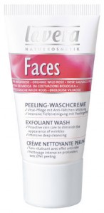 Lavera Faces Organic Wild Rose Exfoliant Wash -