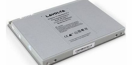 Lavolta Original Lavolta Laptop Battery for Apple MacBook Pro 15 inch A1175 MA348G/A MA463LL/A Aluminium