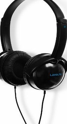 Lavolta SH-301 Lightweight Headband Headphones for iPod iPhone/iPad/Walkman/MP3 Player/BlackBerry/Kindle Fire - Black