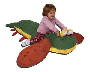 Lawrence lobster floor cushion