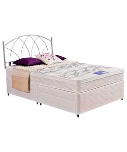 LAYEZEE Beds Essence Cushiontop Single Divan - 2 Drawer