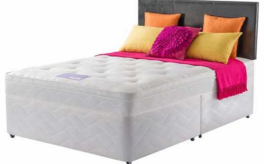 Layezee Essentials Calm Tufted Double Divan Bed