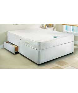 Layezee Kingsize Memory Foam Bed - 2 Drawer