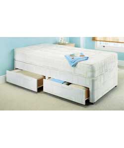 Layezee Single Ultimate Posturezone Bed - 2 Drawer