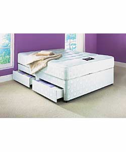 LAYEZEE Ultimate Posture Zone Double Divan with 4 Drawers