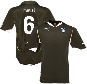 Lazio Puma 2010-11 Lazio Puma Away Shirt (Mauri 6)