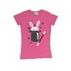 Lazy Oaf Skinny T-Shirt - Magic Bunny (Pink)