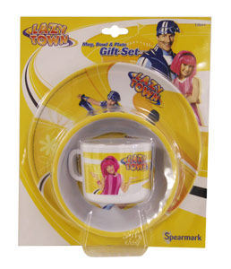 lazy town 3 Piece Tableware Set